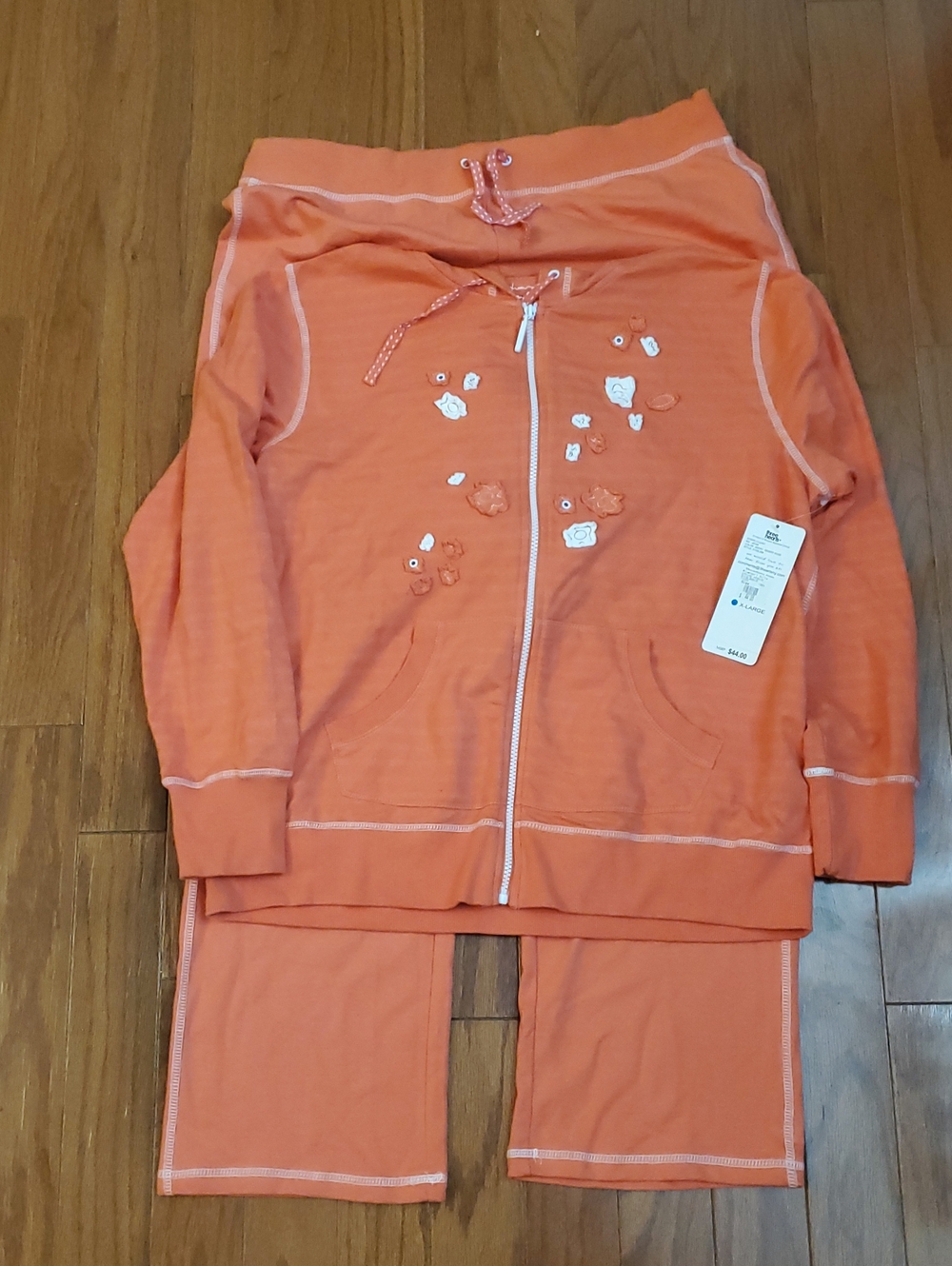 Three Hearts Lounge Wear Hoodie & Pant Lounge Set